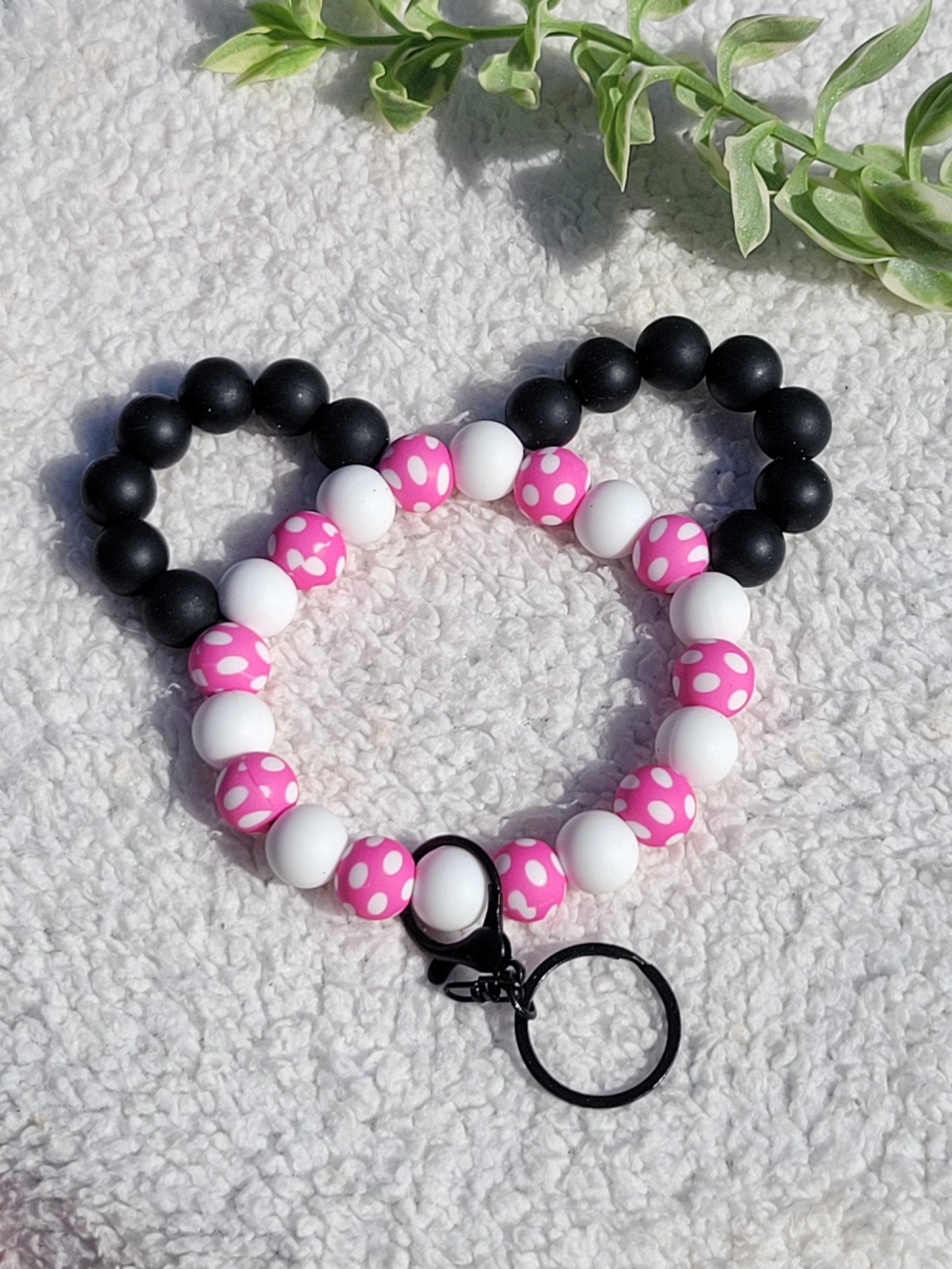 Beaded Keychains: Wristlets