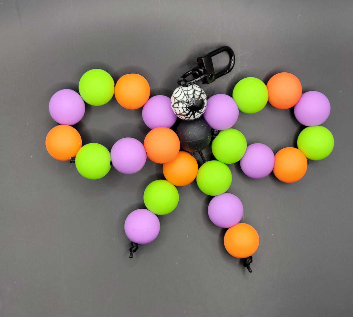 Beaded Keychains: Bows