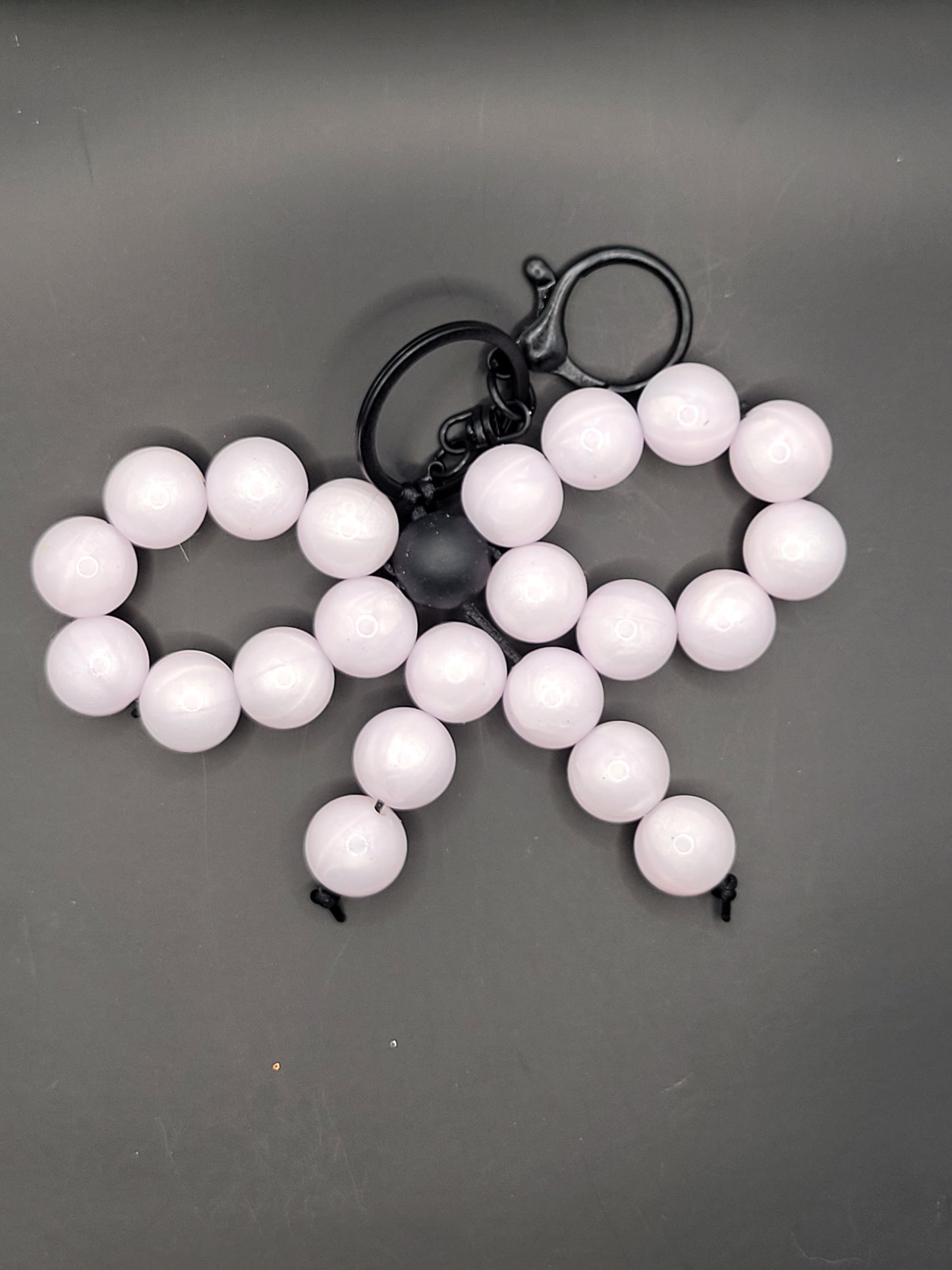Beaded Keychains: Bows