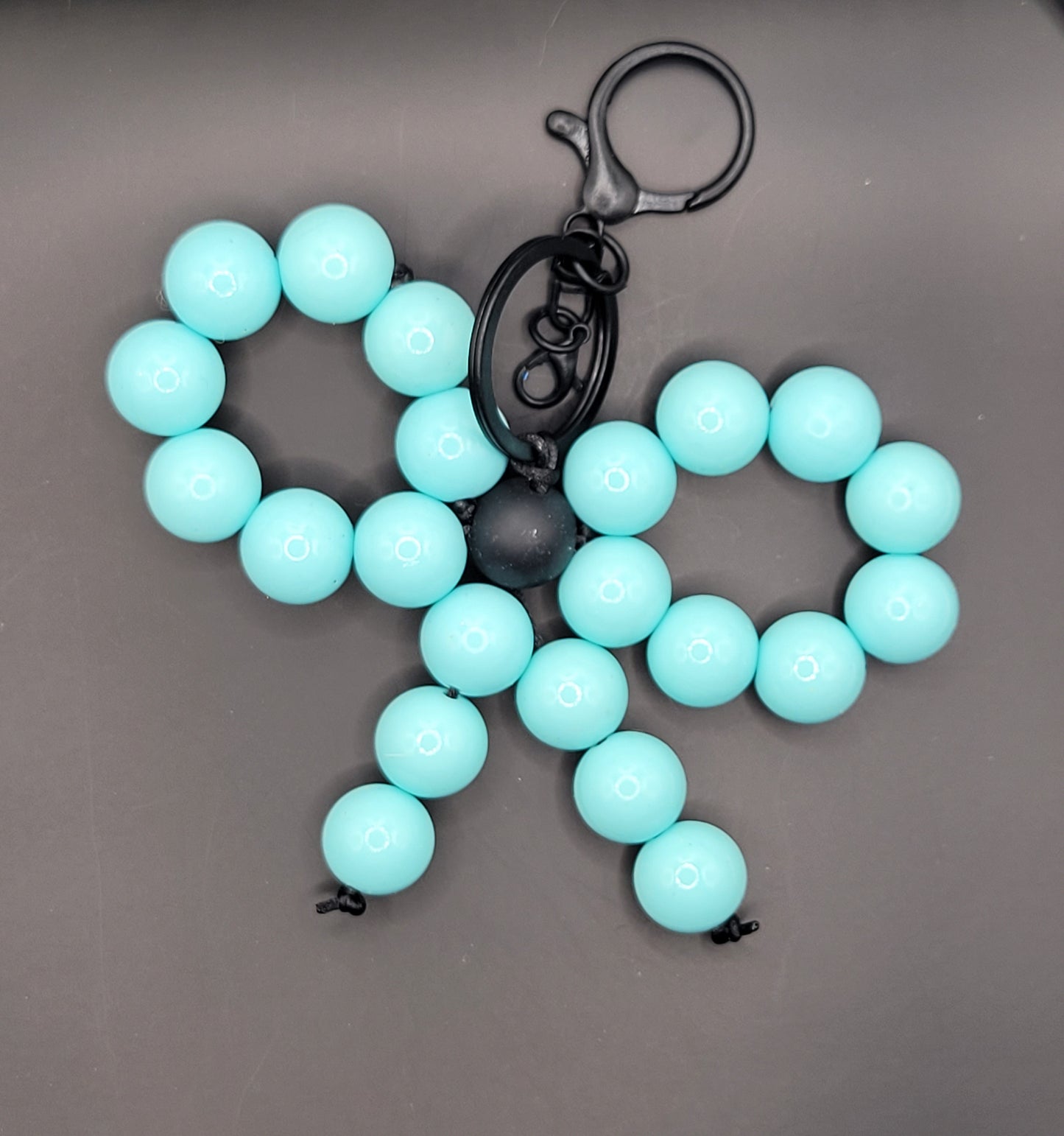 Beaded Keychains: Bows