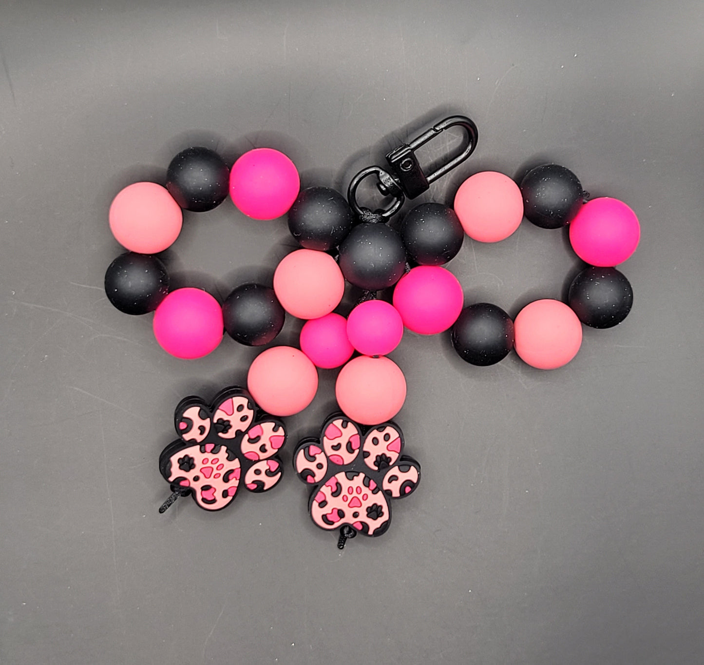 Beaded Keychains: Bows
