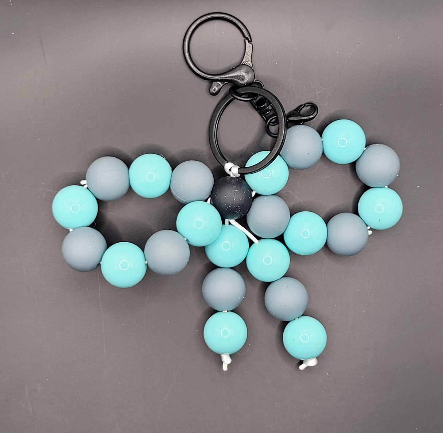 Beaded Keychains: Bows