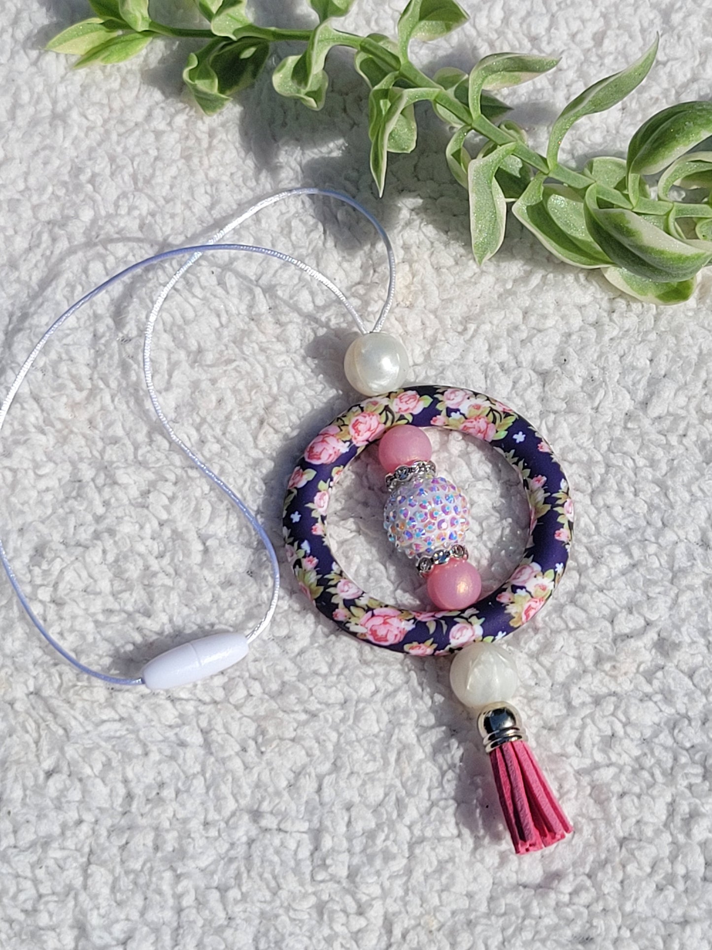 Beaded Car Charm
