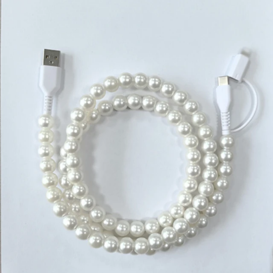 Beaded Charging Cord