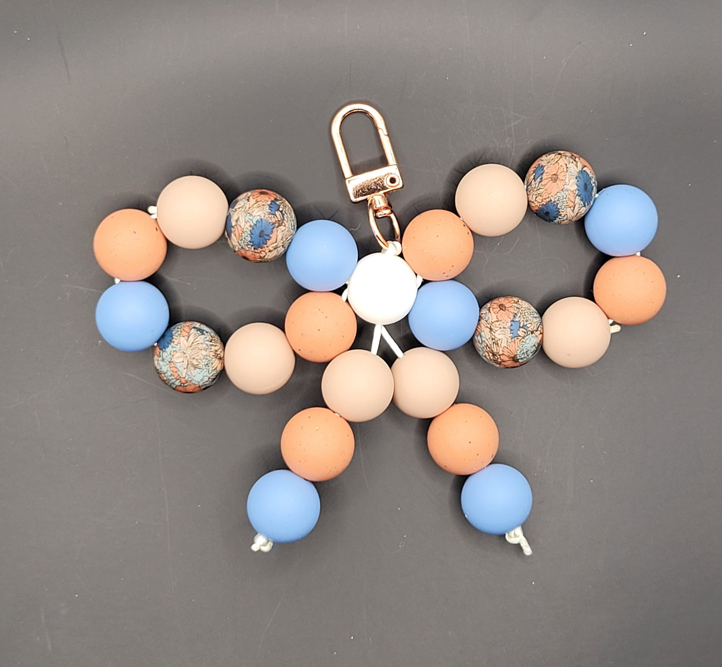Beaded Keychains: Bows