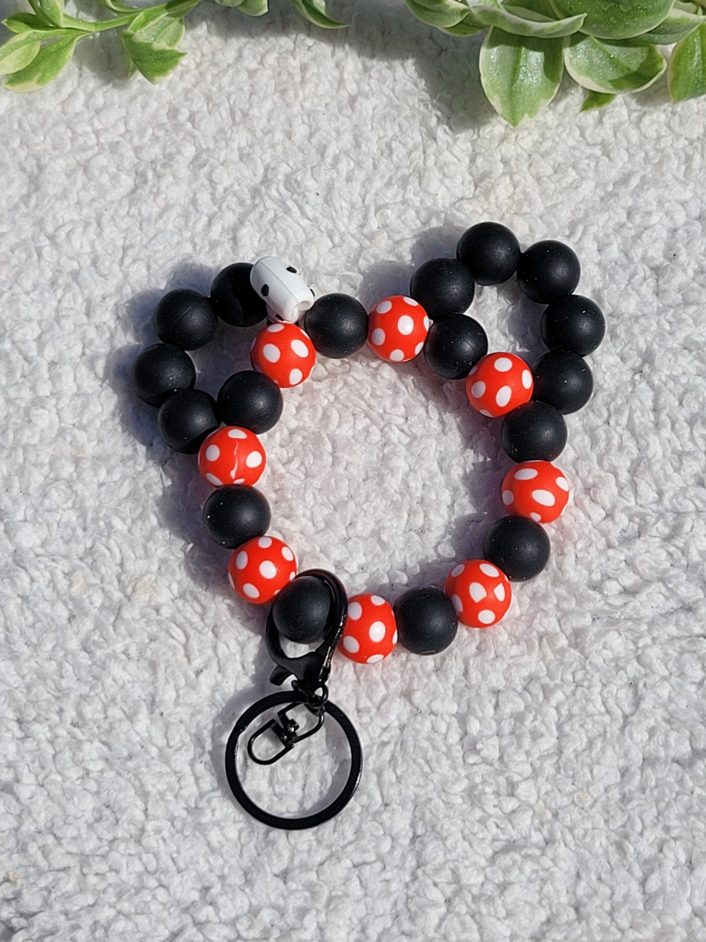 Beaded Keychains: Wristlets