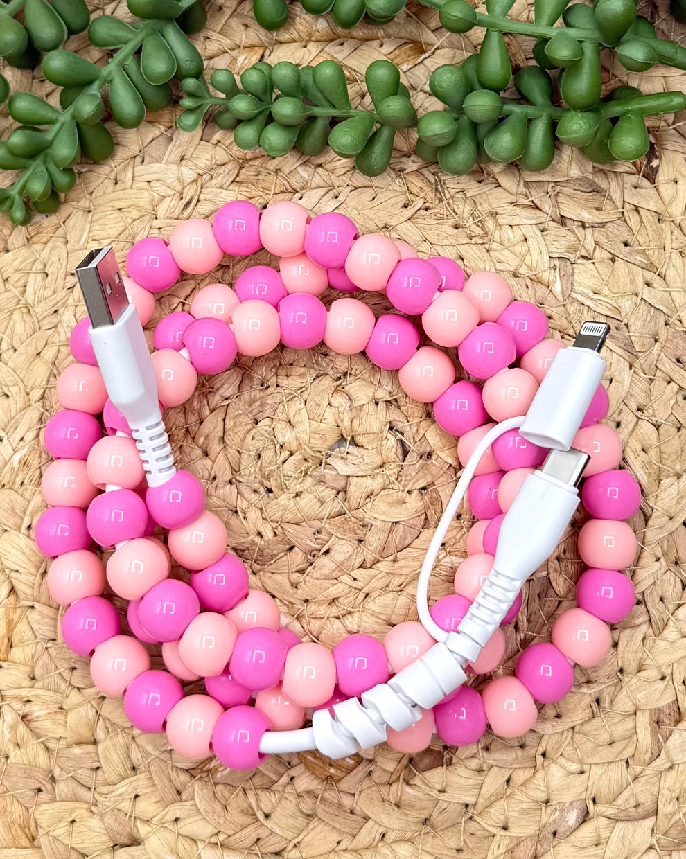 Beaded Charging Cord