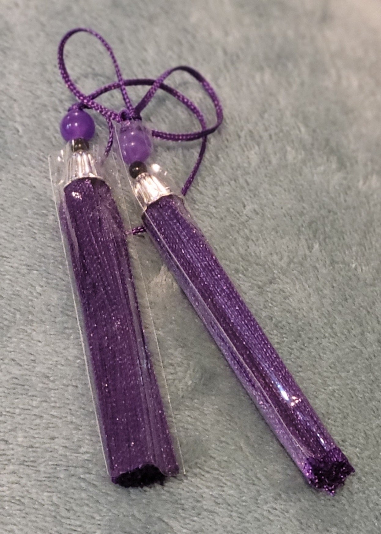 Beaded Bookmark Tassels - set of 5