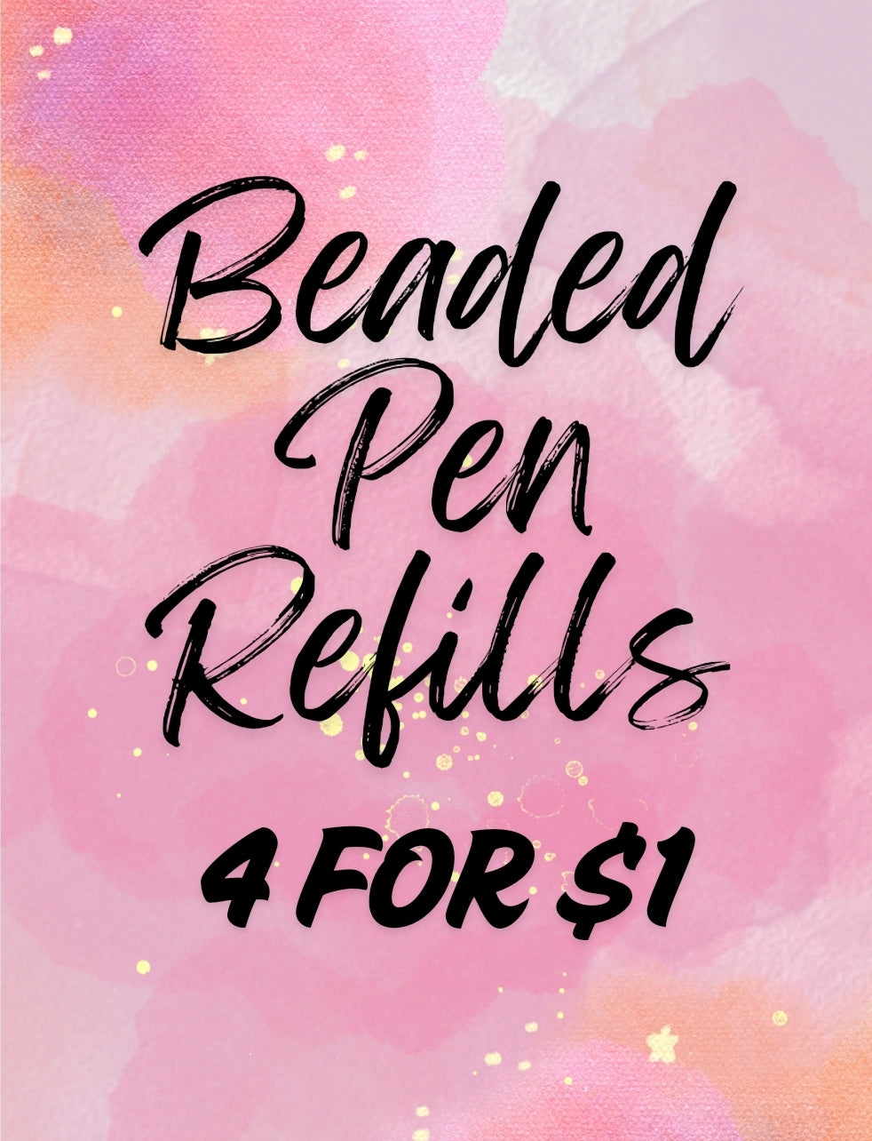 Ink Refills: Beaded Pens