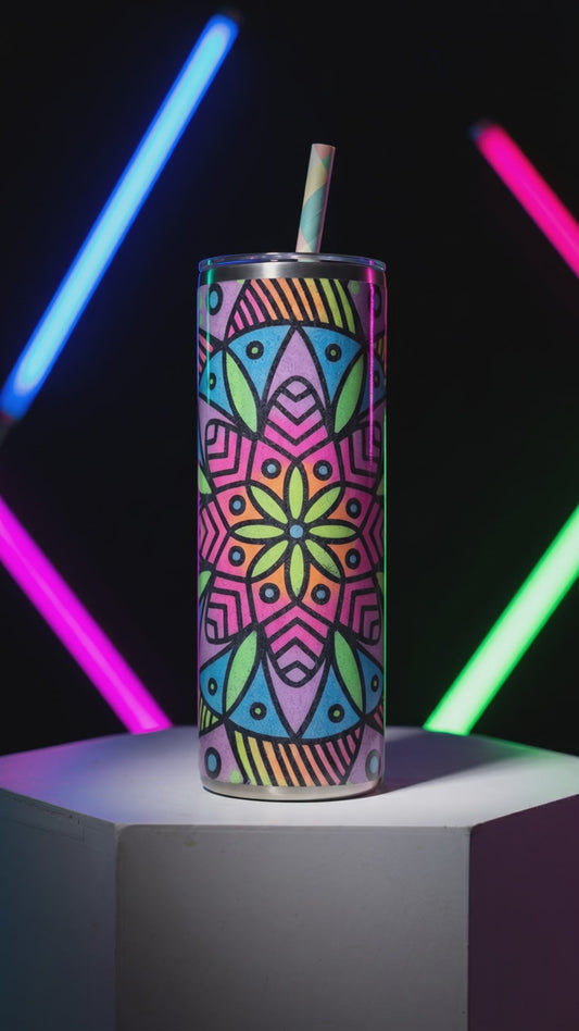 Neon Mandala 20oz