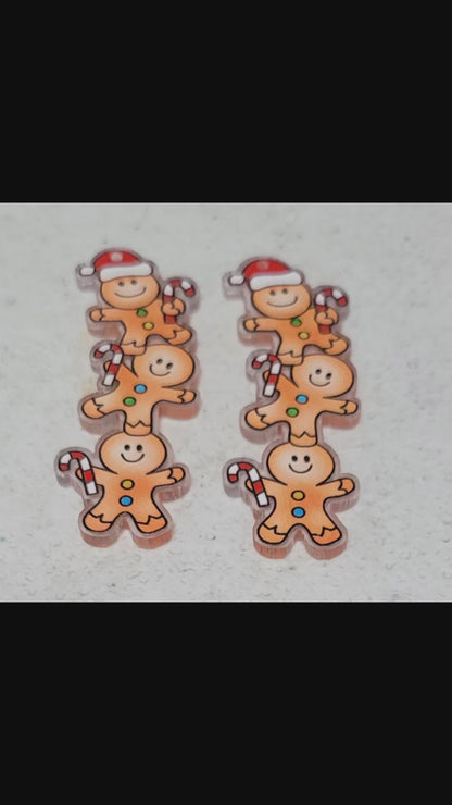 Gingerbread Earrings