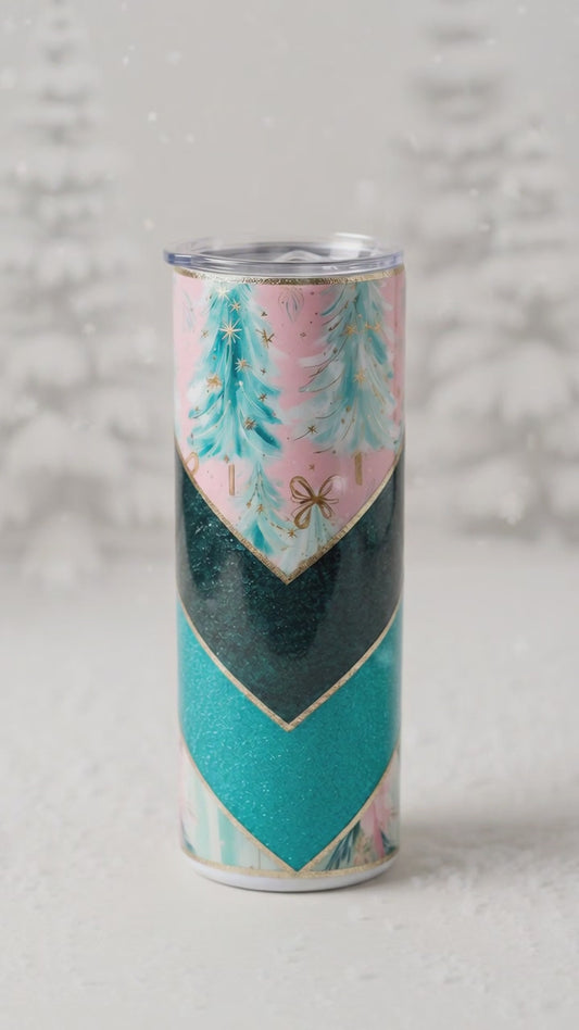 Pink Christmas 20oz