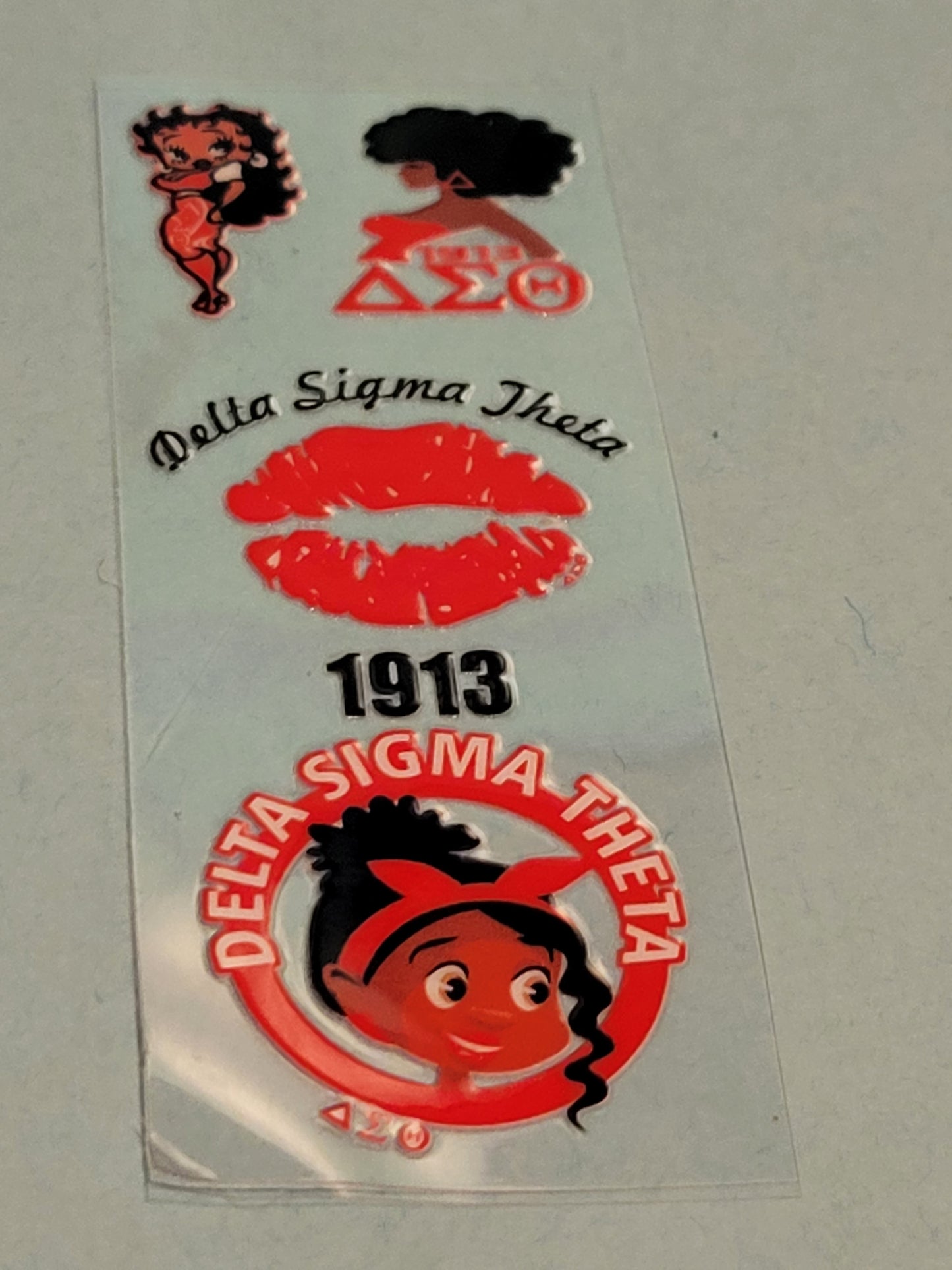 Beadable Pen Wraps - Delta Sigma Theta