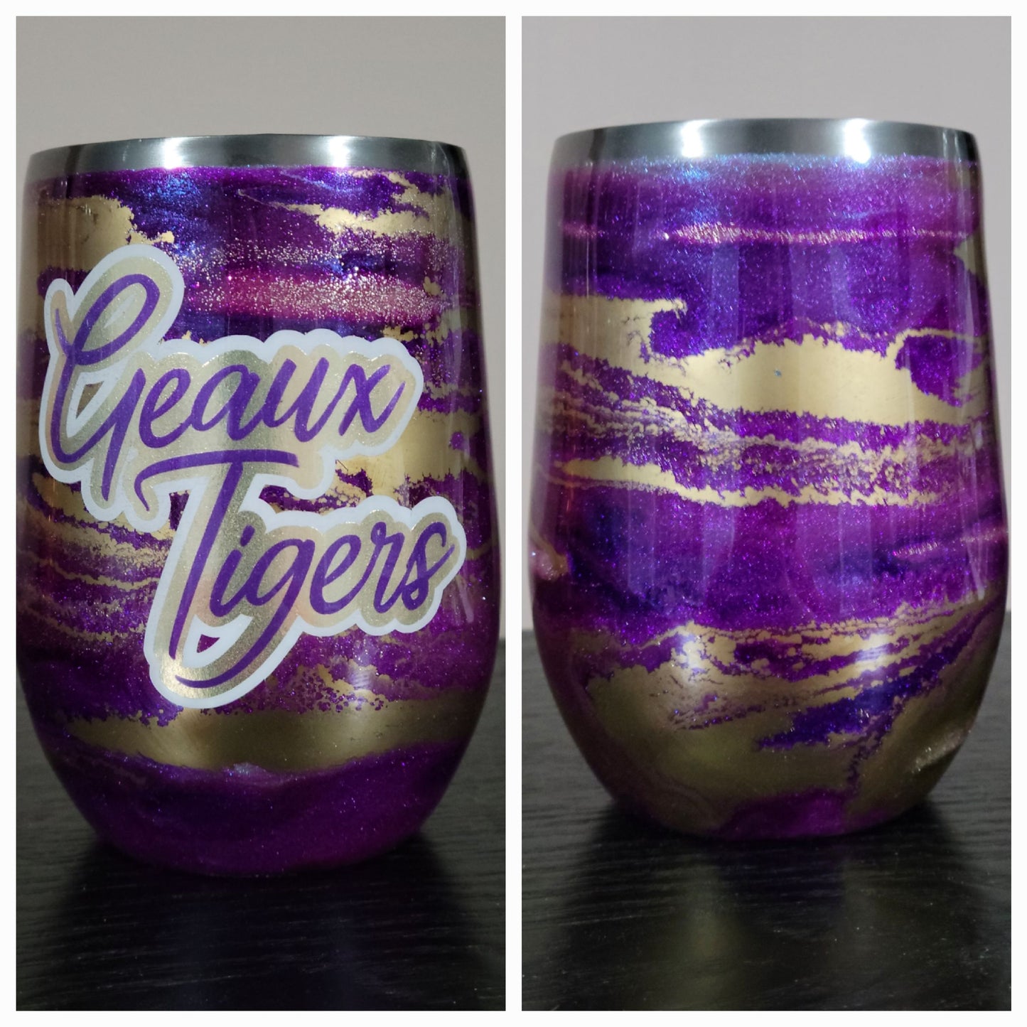 LSU Wine Tumbler 12oz