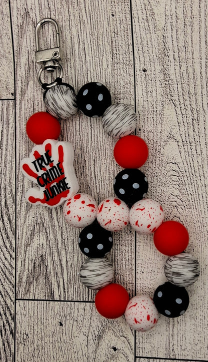 Beaded Keychains: Infinity