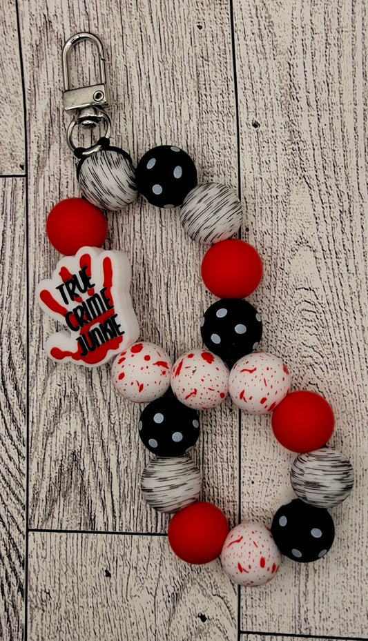 Beaded Keychains: Infinity