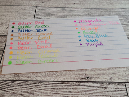 Ink Refills: Plastic Pens with Clips