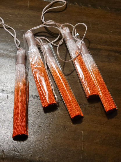Ombre Bookmark Tassels - set of 5