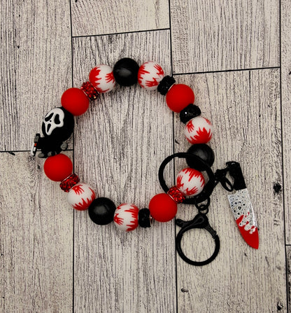 Beaded Keychains: Wristlets