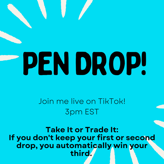 Pen Drop Game Token 11/25