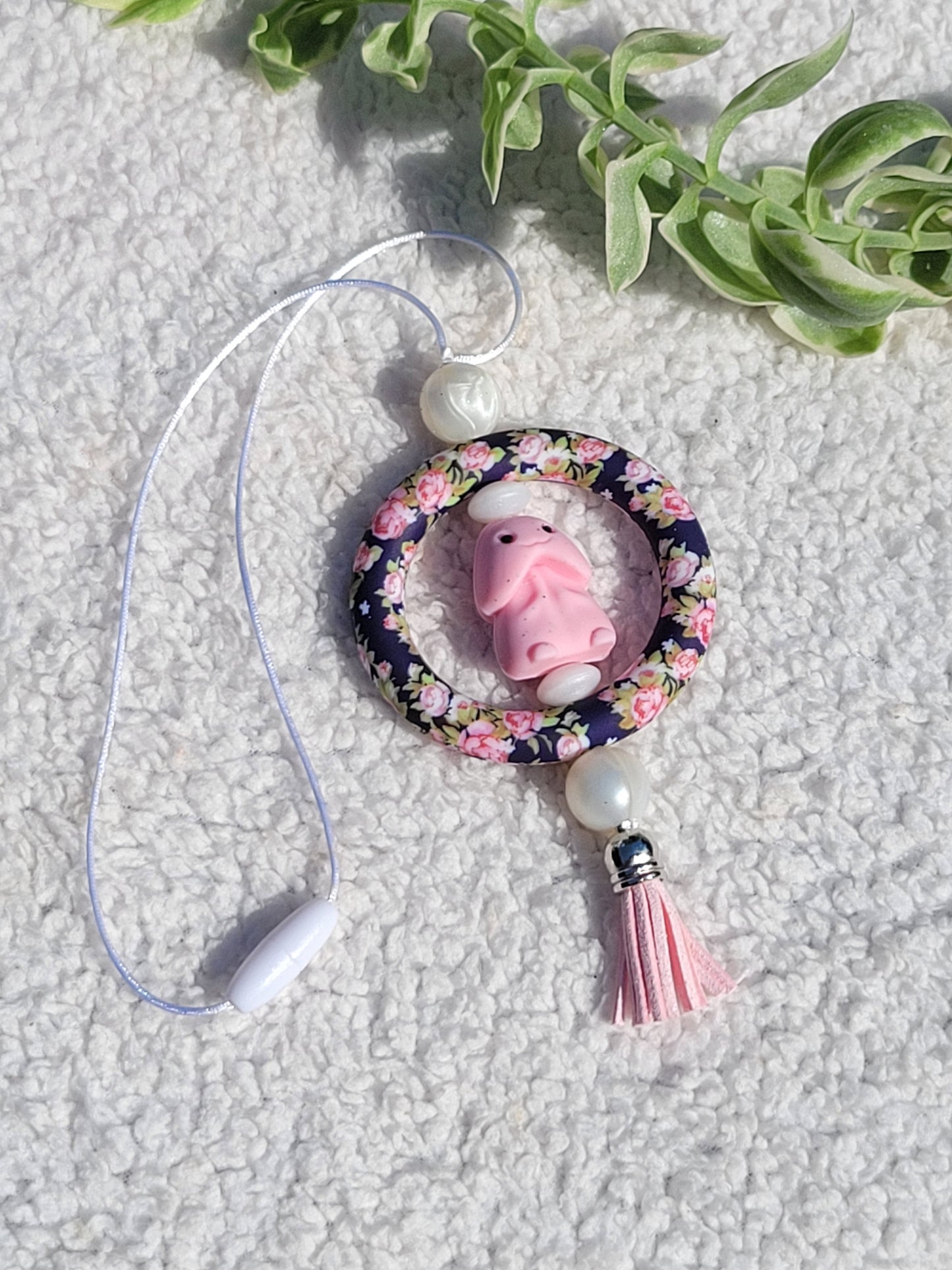 Beaded Car Charm