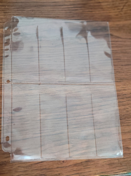 Pen Wrap Organizer Sheets