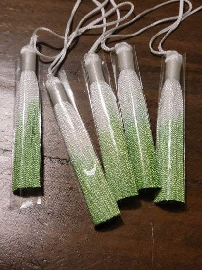 Ombre Bookmark Tassels - set of 5