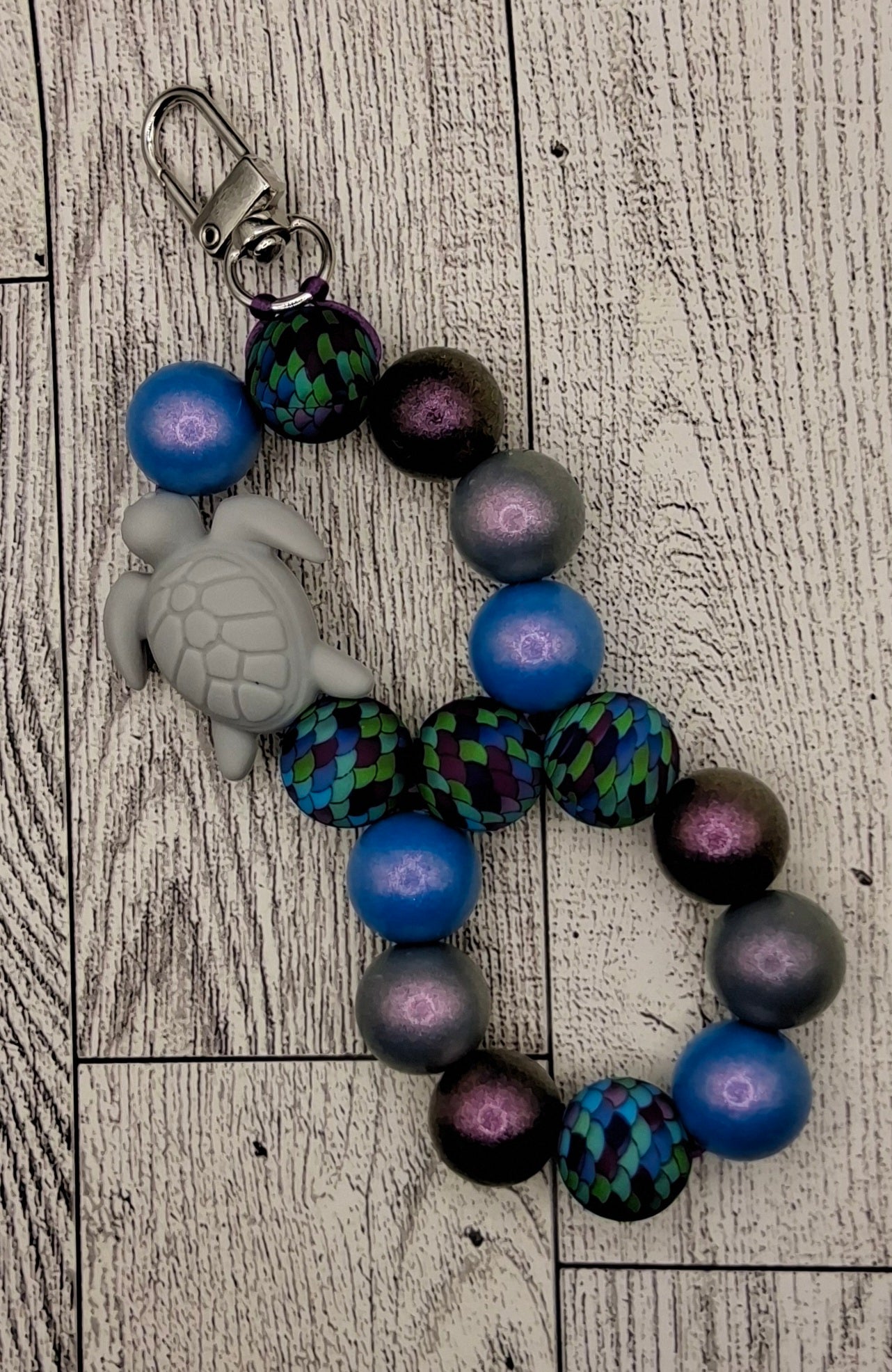 Beaded Keychains: Infinity