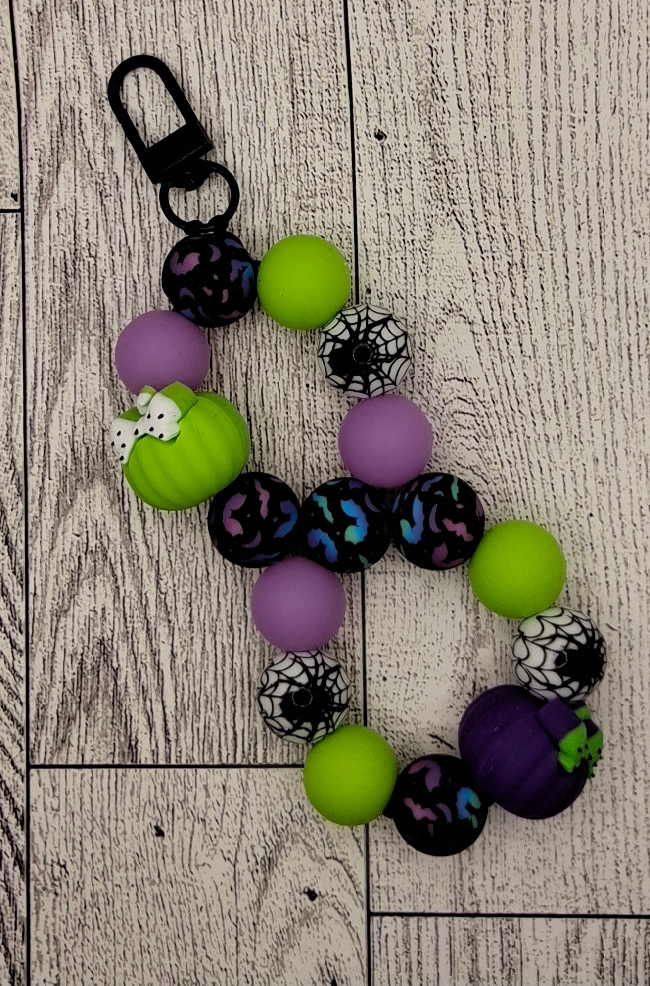 Beaded Keychains: Infinity