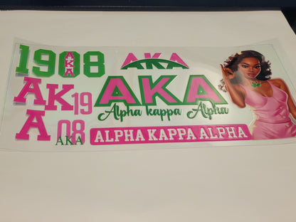 Cup Wraps - Alpha Kappa Alpha