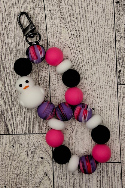 Beaded Keychains: Infinity