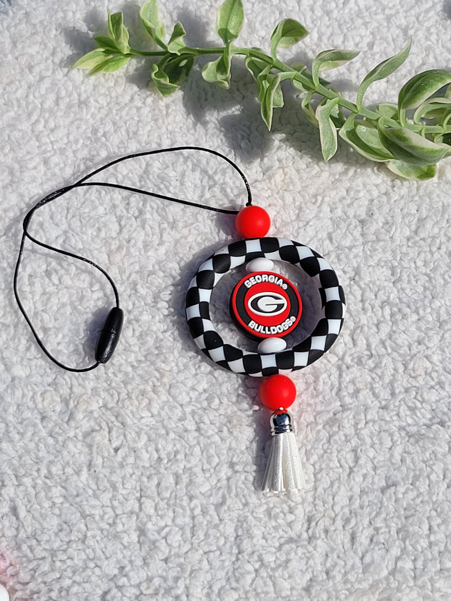 Beaded Car Charm