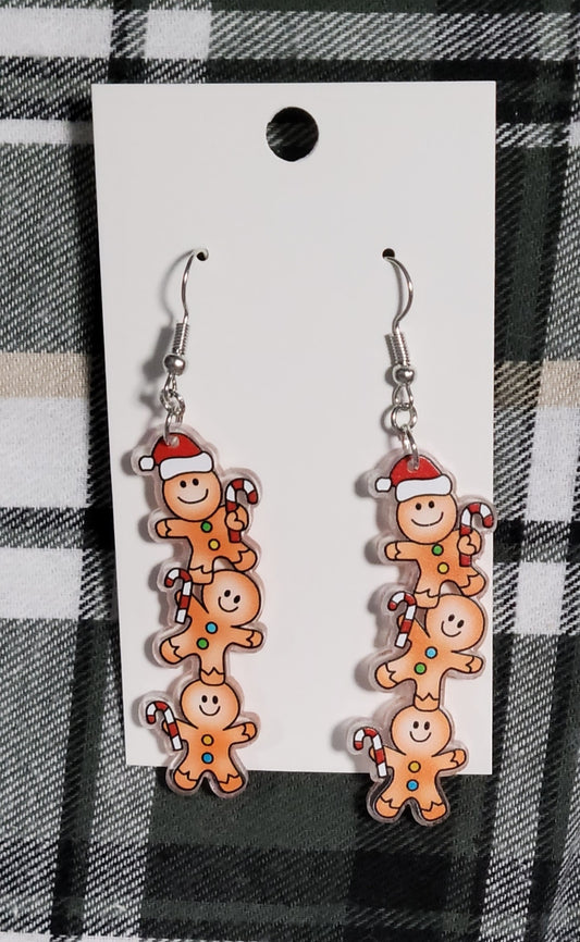 Gingerbread Earrings