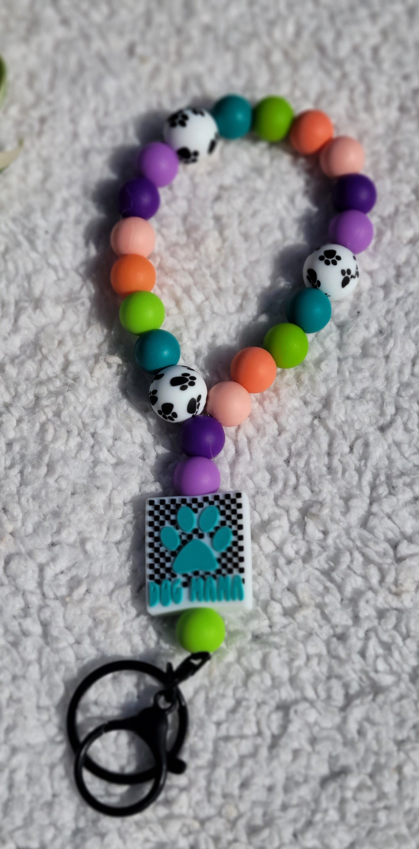 Beaded Keychains: Wristlets