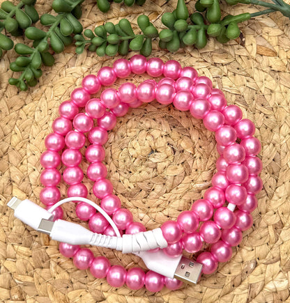 Beaded Charging Cord