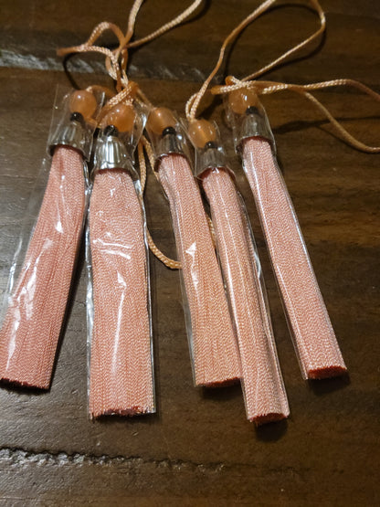 Beaded Bookmark Tassels - set of 5