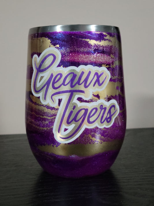 LSU Wine Tumbler 12oz