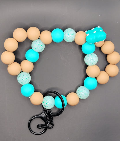 Beaded Keychains: Wristlets