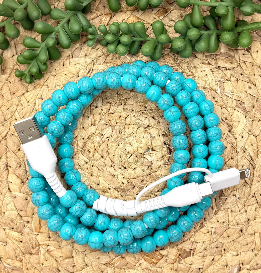 Beaded Charging Cord
