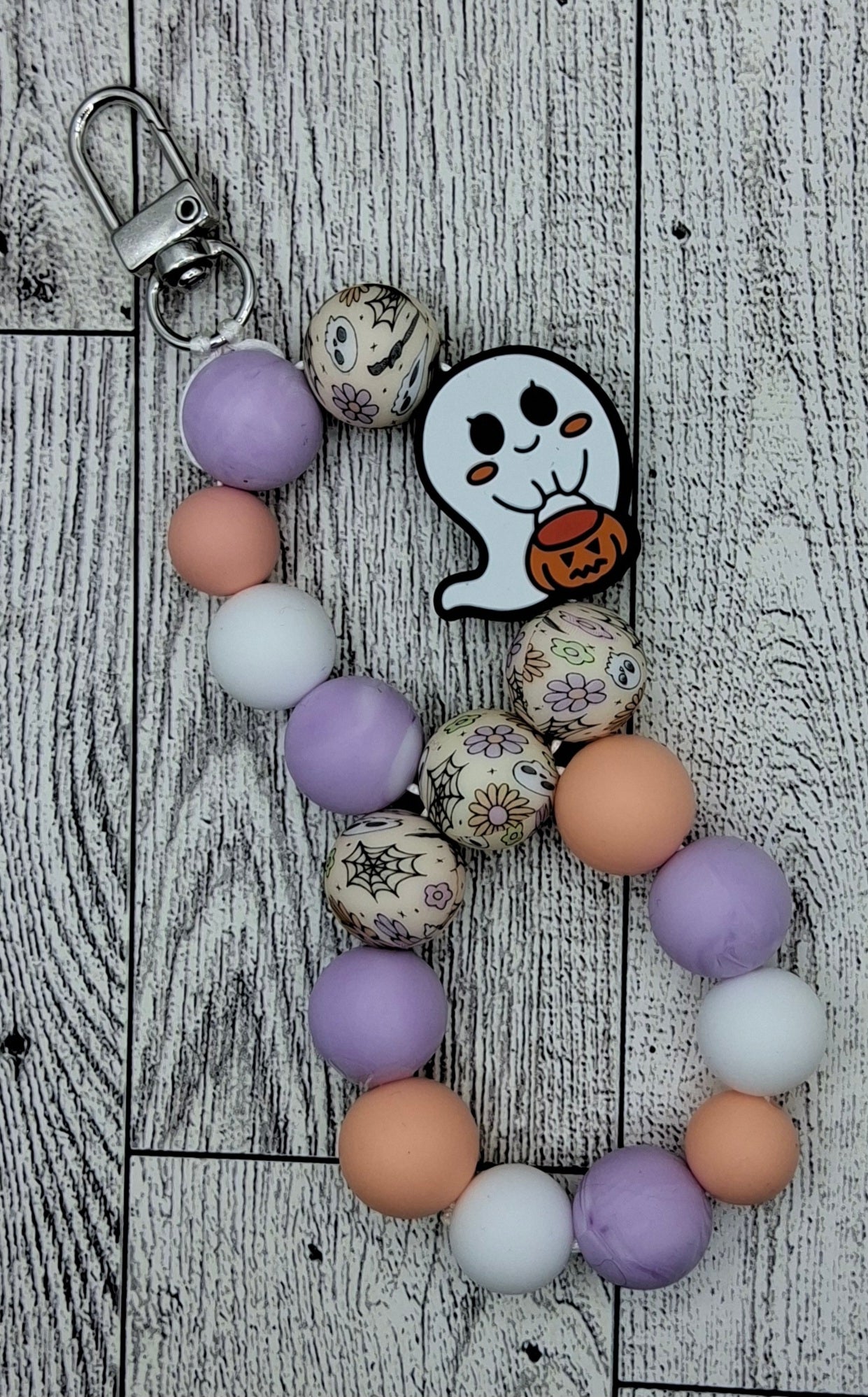 Beaded Keychains: Infinity