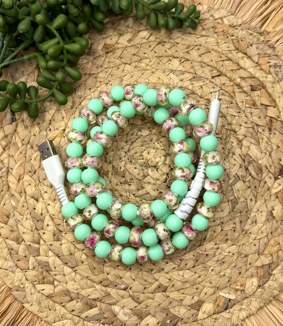 Beaded Charging Cord