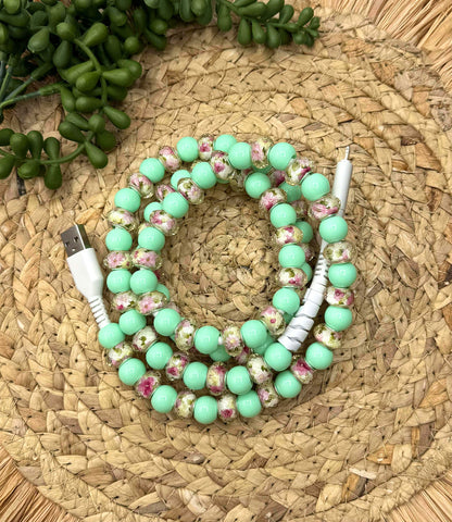Beaded Charging Cord
