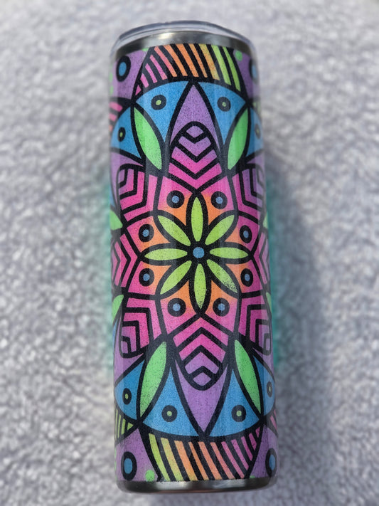 Neon Mandala 20oz
