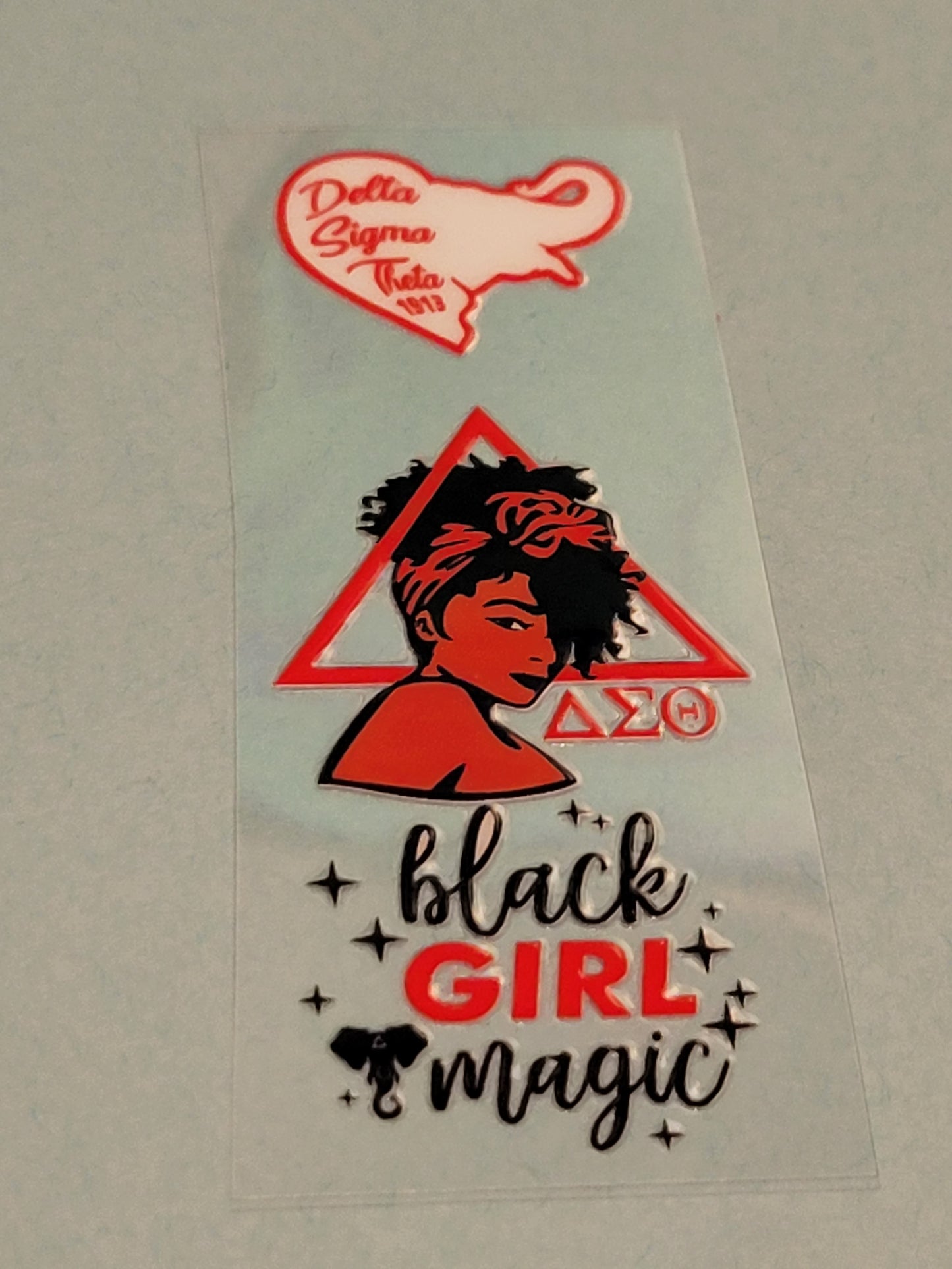 Beadable Pen Wraps - Delta Sigma Theta