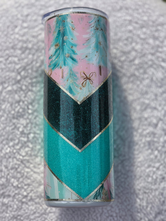 Pink Christmas 20oz