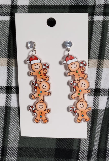 Gingerbread Earrings