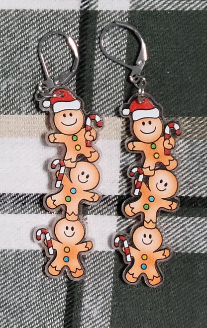 Gingerbread Earrings