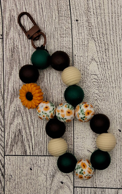 Beaded Keychains: Infinity