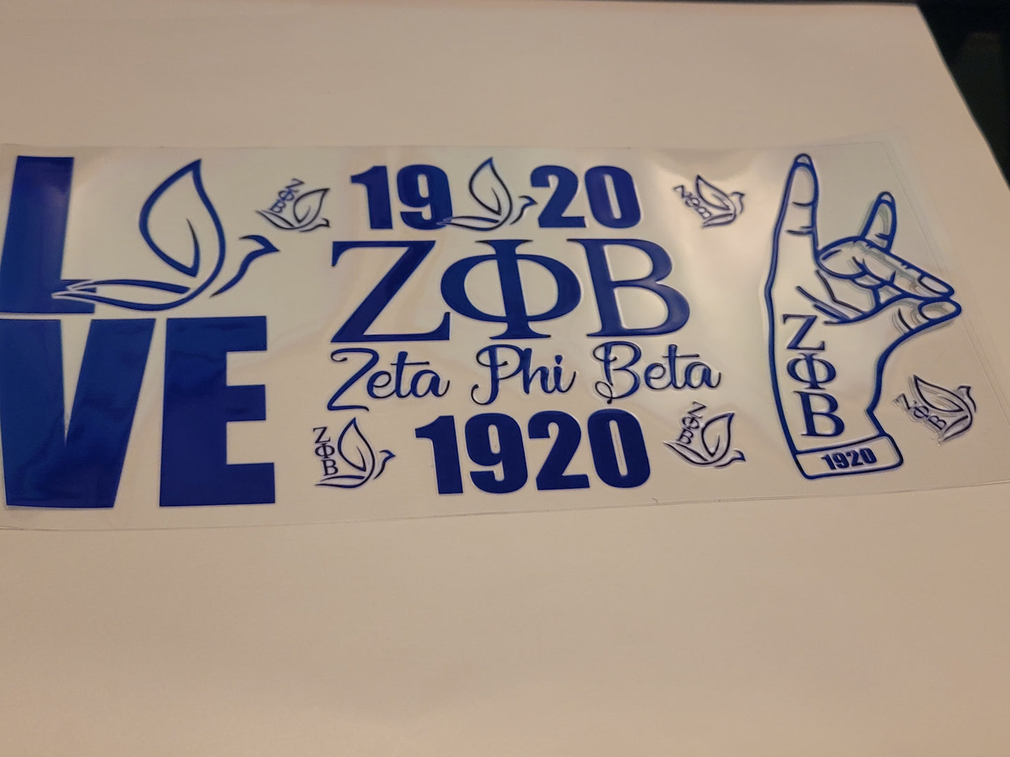 Cup Wraps - Zeta Phi Beta