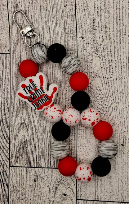 Beaded Keychains: Infinity